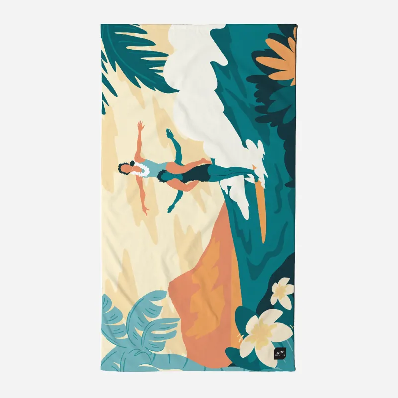 Slowtide Cotton Beach Towel Duke